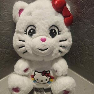 9" Hello Kitty Cheer Bear Care Bear